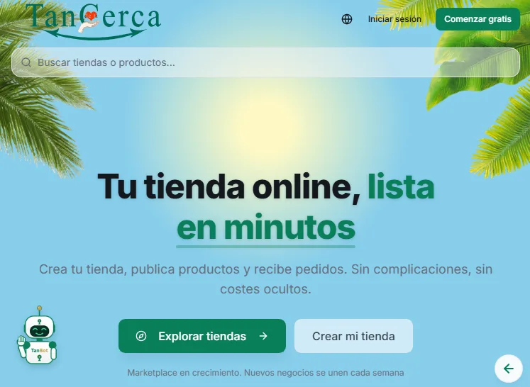 TanCerca product interface